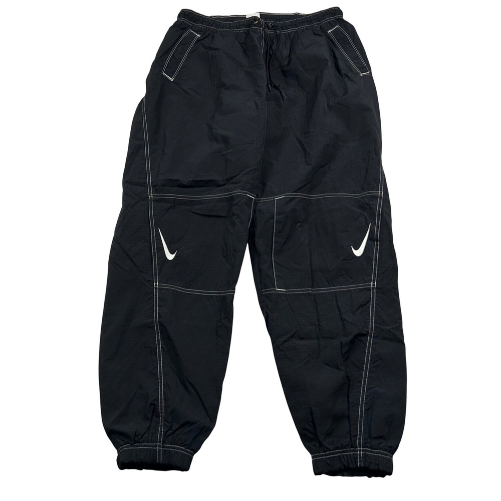 Nike Sportswear Swoosh Repel Pants Womens Large Stitch Joggers DD5572-010